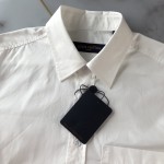 Louis Vuitton Long-Sleeved Regular Shirt With Placed Graphic White