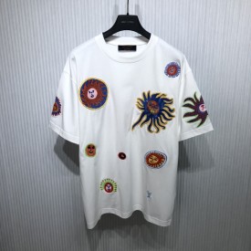 Louis Vuitton LV x YK Embroidered Faces T-Shirt 1AB6OX