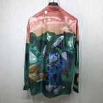 Louis Vuitton Printed Long-Sleeved Shirt 1ABJ0I