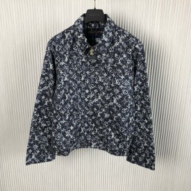 Louis Vuitton Monogram Denim Workwear Jacket 1ABJAN