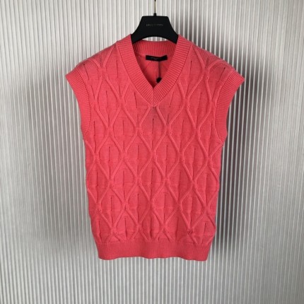 Louis Vuitton Monogram Flower Cotton Knit Vest 1ABJEI