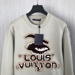 Louis Vuitton Embroidered Cotton Sweatshirt 1ABYJU