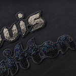 Louis Vuitton Bead-Embroidered Cotton T-Shirt 1ABYKP