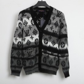 Louis Vuitton Monogram Mohair Cardigan 1AF342