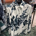 Louis Vuitton Long-Sleeved Printed Cotton Shirt 1AFAVZ