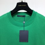 LVSE LV Embossed Crewneck Green 1A8FPI