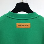 LVSE LV Embossed Crewneck Green 1A8FPI