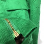 LV Monogram Workwear Denim Jacket Green 1A96UD