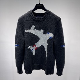 Replica LV Plane Chunky Crewneck