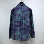 LV Monogram Neon Check Oversized Business Shirt 1A97EA