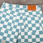 Louis Vuitton Damier Regular Denim Trousers 1A9A1M