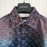 Louis Vuitton Monogram Gradient Denim Shirt