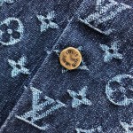 Louis Vuitton Monogram Gradient Denim Shirt