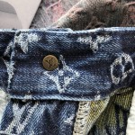 Louis Vuitton Monogram Gradient Denim Short