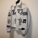 Louis Vuitton Multi-Patches Mixed Leather Varsity Blouson 1AAGKF