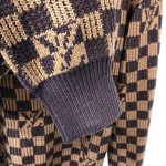 LV Ribbed Damier Crewneck 1A9702