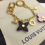 LV Blooming Flowers Chain Bag Charm and Key Holder