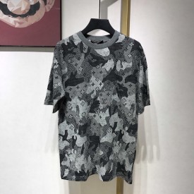 Replica LV Camo Jacquard T Shirt