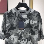 LV Camo Jacquard T Shirt 1A7X35