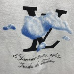 LV Cloud Print LV Logo T-Shirt 1A89U5