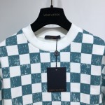 Louis Vuitton Damier Printed Crewneck 1A99VC