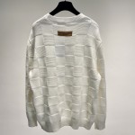 LV Damier Stitch Crewneck 1A99ZF