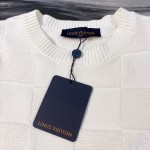 LV Damier Stitch Crewneck 1A99ZF