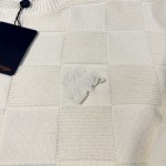 LV Damier Stitch Crewneck 1A99ZF