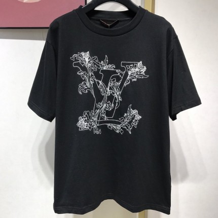 LV Embroidered LV Flower T-Shirt 1A89VY