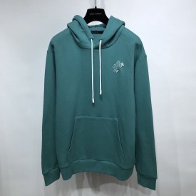 Replica LV Embroidered Signature Hoodie