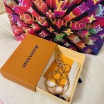 LV Flower Finesse Bag Charm and Key Holder M69002