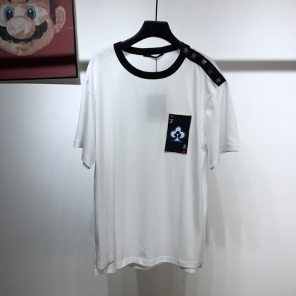 LV Game on Thread Embroidered T shirt 1A8M7K