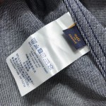 LV Leaf Denim Baseball Shirt 1A7XFQ