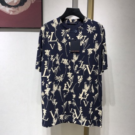 LV Leaf Discharge T Shirt 1A7X2Z