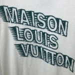 Louis Vuitton Maison LV Crewneck T shirt White 1A99ZT