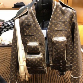 Replica lv monogram jacket