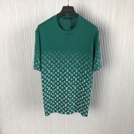 Louis Vuitton LVSE Monogram Gradient T-Shirt Green