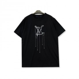 Replica LV Pendant Embroidery T shirt