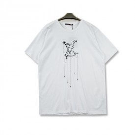 Replica LV Pendant Embroidery T shirt