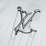 LV Pendant Embroidery T shirt White