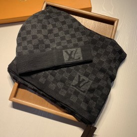 Replica LV Petit Damier Scarf Beanie