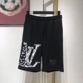 LV Planes Printed Short Black 1A5WEY