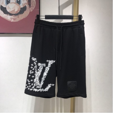 LV Planes Printed Short Black 1A5WEY