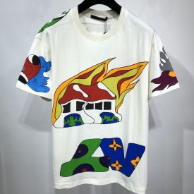 Replica LV Printe T shirt