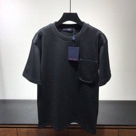 LV Signature 3D Pocket Monogram T shirt Black