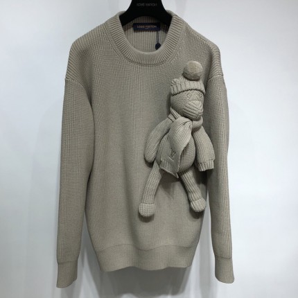 LV Stitch Teddy Pullover Sweater 1A8P40