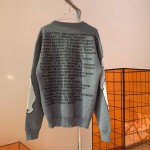 LV studio jacquard wool crewneck 1A5V4X