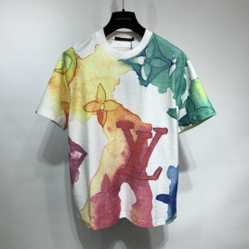 LV Watercolor Giant Monogram T shirt 1A8QV7