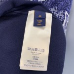 LV Watercolour Monogram T shirt Navy