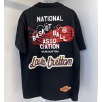 LV x NBA Lvxnba Multi Logo Print T shirt 1A8XEG